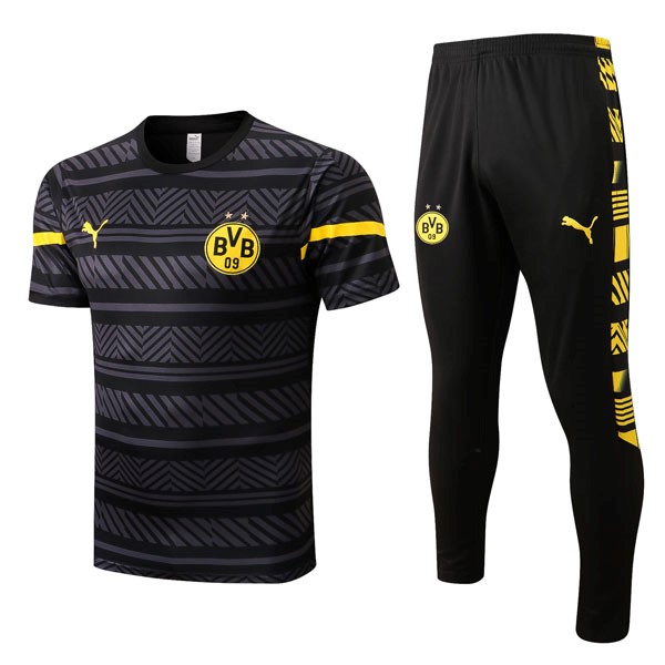 Camiseta Borussia Dortmund Conjunto Completo 2022/2023 Gris